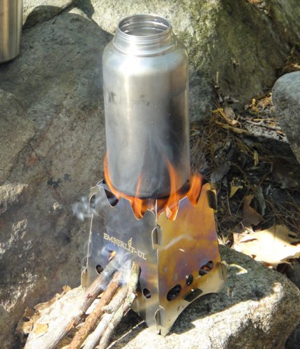 Emberlit походная плита для дров - сталь