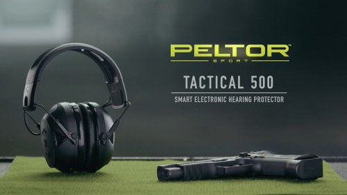 Активные стрелковые наушники 3M Peltor Tactical 500