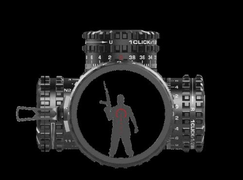 Оптичний приціл TOMAHAWK LPVO SERIES 1-8x24 SFP Guerrilla DOT BDC (ATK18241-B) фото 2