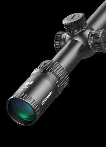 Оптичний приціл TOMAHAWK LPVO SERIES 1-8x24 SFP Guerrilla DOT BDC (ATK18241-B) фото 8