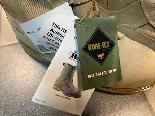 Контрактные ботинки армии США с GORE-TEX