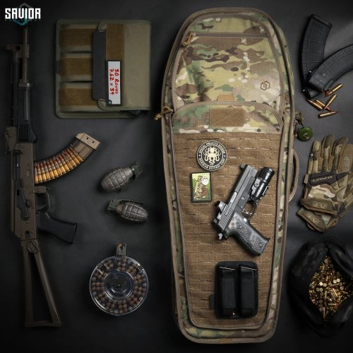 SAVIOR сумка-рюкзак для оружия MULTICAM® COFFIN T.G.B - COVERT - 34"