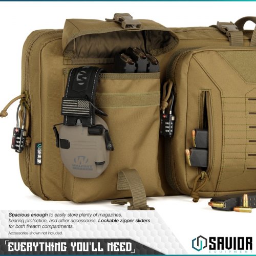 SAVIOR сумка-рюкзак для 2х единиц оружия URBAN WARFARE - 55"