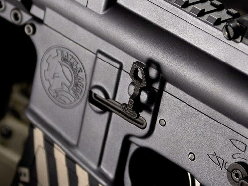 Збільшена кнопка скидання затримки затвора Battle Arms Development BAD-EBC для AR-15 фото 3