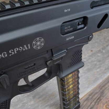 Збільшений важіль скидання затримки затвора GP Stribog SP9 фото 6