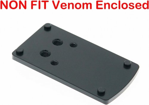 DPP Titanium Rear Sight Mount база под коллиматорный прицел для Glock (GI-01Ti) фото 2