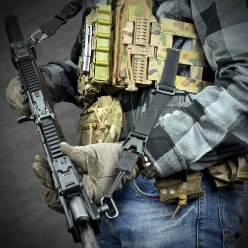 RAGNAROK одноточечный ремень с комплектом креплений к плитоноске фото 5 RAGNAROK одноточечный ремень с комплектом креплений к плитоноске фото 5