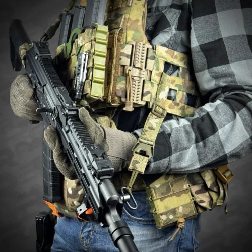 RAGNAROK одноточечный ремень с комплектом креплений к плитоноске фото 16 RAGNAROK одноточечный ремень с комплектом креплений к плитоноске фото 16