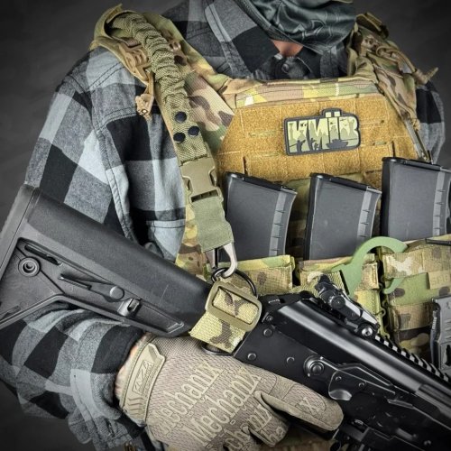 RAGNAROK одноточечный ремень с комплектом креплений к плитоноске фото 15 RAGNAROK одноточечный ремень с комплектом креплений к плитоноске фото 15