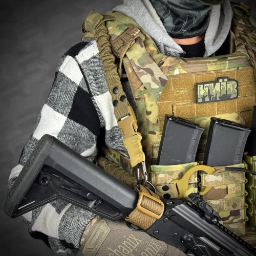 RAGNAROK одноточечный ремень с комплектом креплений к плитоноске фото 10 RAGNAROK одноточечный ремень с комплектом креплений к плитоноске фото 10