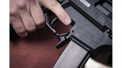 Strike Industries кнопка сброса магазина для CZ Scorpion EVO (SI-CEVO-MR) фото 4