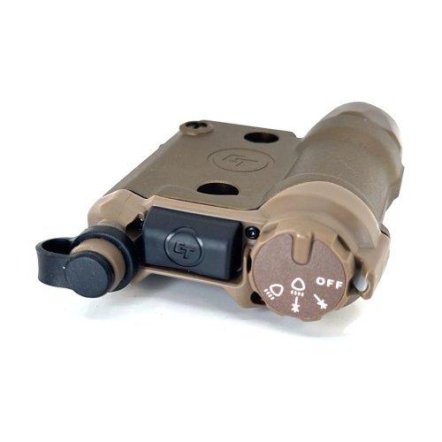 Тактический фонарь с ЛЦУ Crimson Trace CMR-301 (01-00410) FDE фото 2