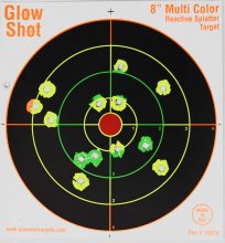 Мишень GlowShot Multi Color 10" фото