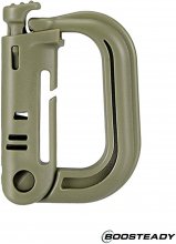 Карабін для кріплення на систему Molle D-Ring Grimlock BOOSTEADY фото