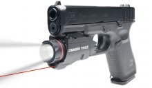 Тактический фонарь с лазерным целеуказателем  RAIL MASTER® PRO UNIVERSAL RED LASER SIGHT (CMR-207) фото