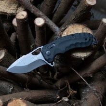 Нож SOG Kiku XR LTE BLACKOUT MICARTA + CARBON (12-27-04-57) фото