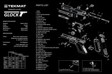 TekMat килимок для чищення зброї Glock фото